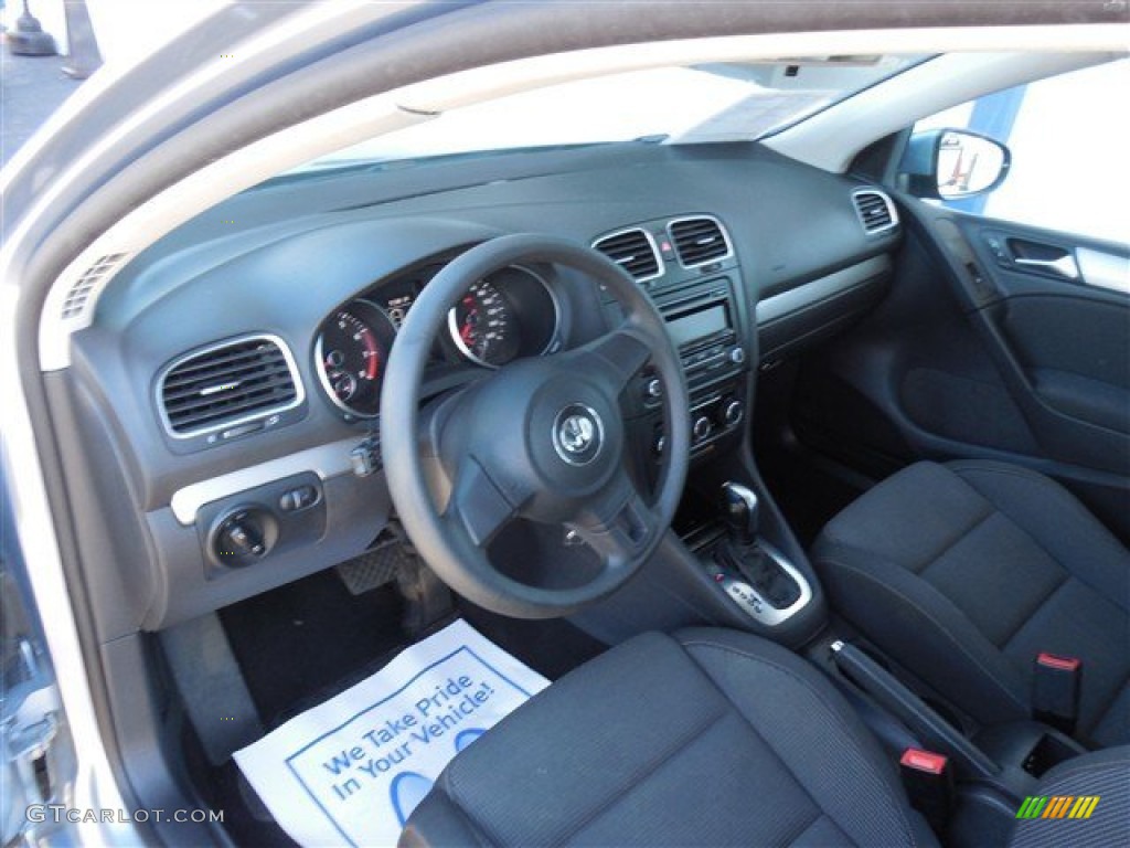 2011 Golf 4 Door - Shark Blue Metallic / Titan Black photo #14