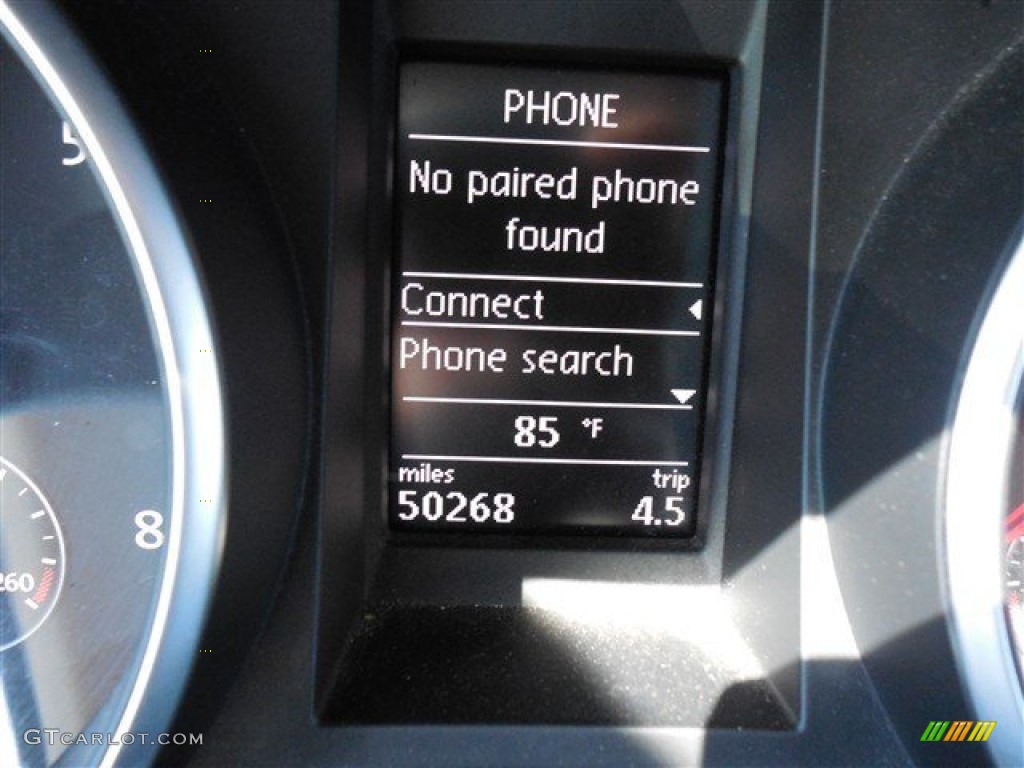 2011 Golf 4 Door - Shark Blue Metallic / Titan Black photo #27