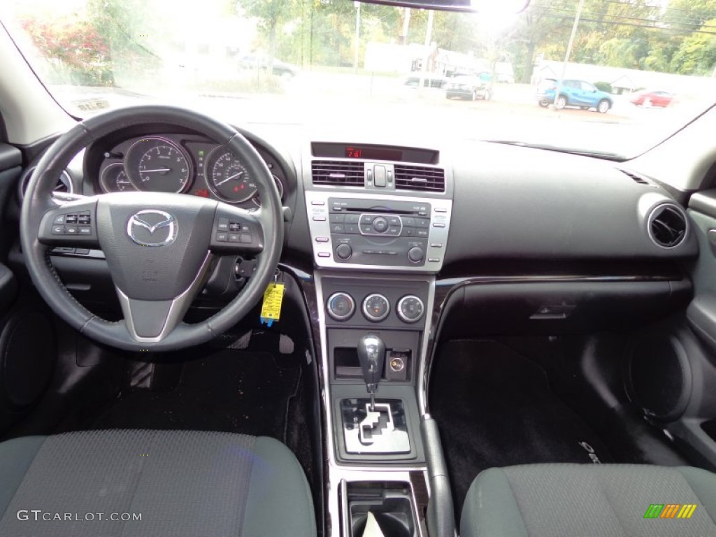 2013 Mazda MAZDA6 i Touring Sedan Black Dashboard Photo #86648869