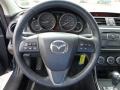 Black 2013 Mazda MAZDA6 i Touring Sedan Steering Wheel