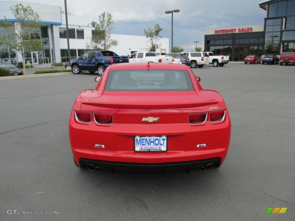 2012 Camaro SS/RS Coupe - Victory Red / Beige photo #5