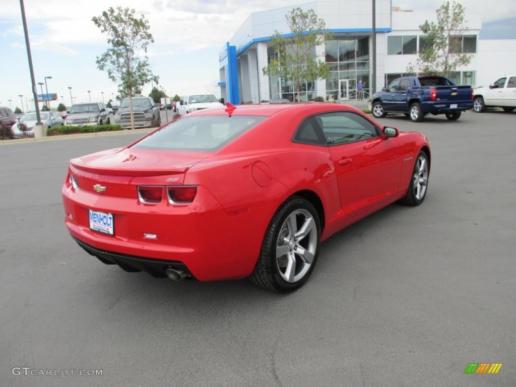 2012 Camaro SS/RS Coupe - Victory Red / Beige photo #6