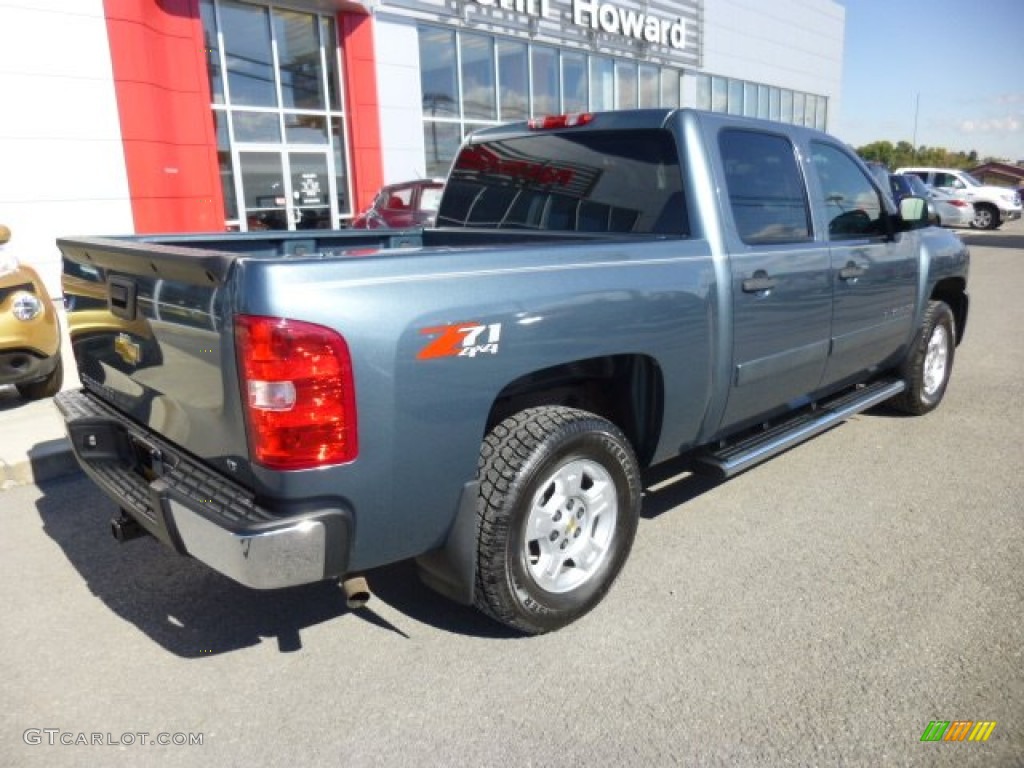 2008 Silverado 1500 Z71 Crew Cab 4x4 - Blue Granite Metallic / Ebony photo #10