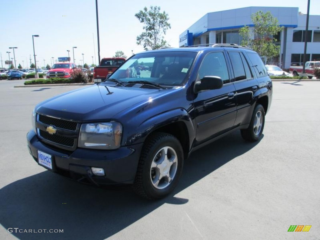 2009 TrailBlazer LT 4x4 - Imperial Blue Metallic / Gray photo #2