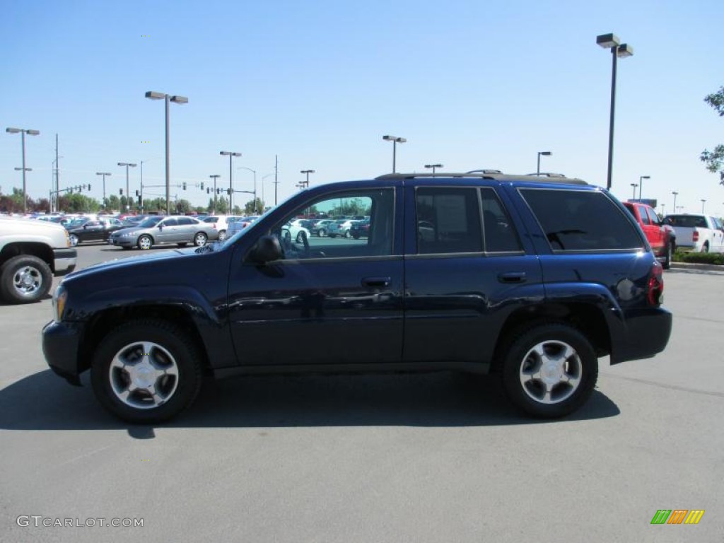 2009 TrailBlazer LT 4x4 - Imperial Blue Metallic / Gray photo #3