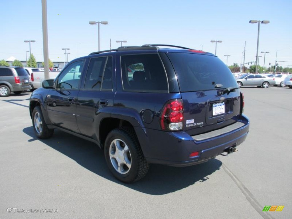 2009 TrailBlazer LT 4x4 - Imperial Blue Metallic / Gray photo #4