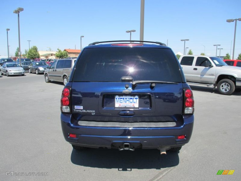 2009 TrailBlazer LT 4x4 - Imperial Blue Metallic / Gray photo #5