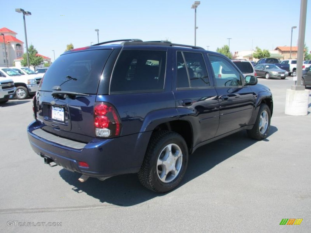 2009 TrailBlazer LT 4x4 - Imperial Blue Metallic / Gray photo #6