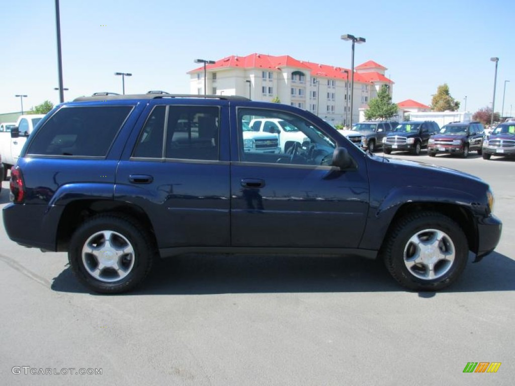 2009 TrailBlazer LT 4x4 - Imperial Blue Metallic / Gray photo #7