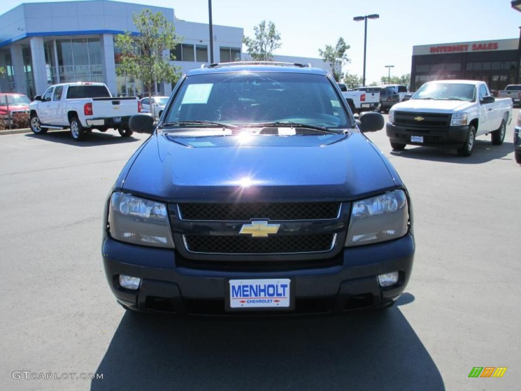 2009 TrailBlazer LT 4x4 - Imperial Blue Metallic / Gray photo #8