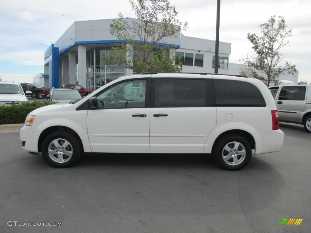 Stone White 2008 Dodge Grand Caravan SE Exterior Photo #86650210