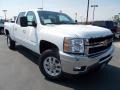 Summit White 2014 Chevrolet Silverado 2500HD LTZ Crew Cab 4x4 Exterior