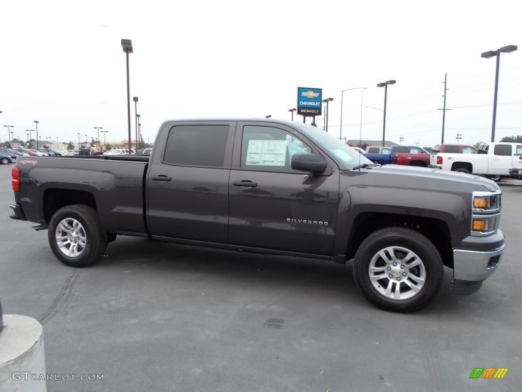 2014 Silverado 1500 LT Crew Cab 4x4 - Tungsten Metallic / Jet Black photo #2