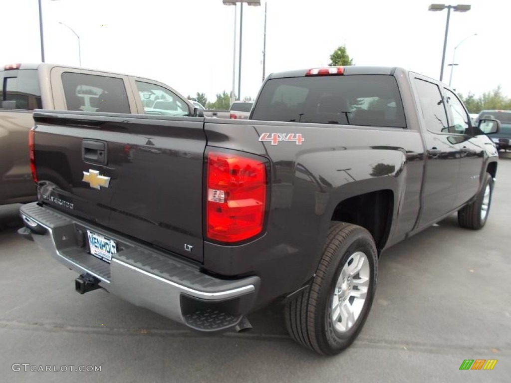 2014 Silverado 1500 LT Crew Cab 4x4 - Tungsten Metallic / Jet Black photo #3