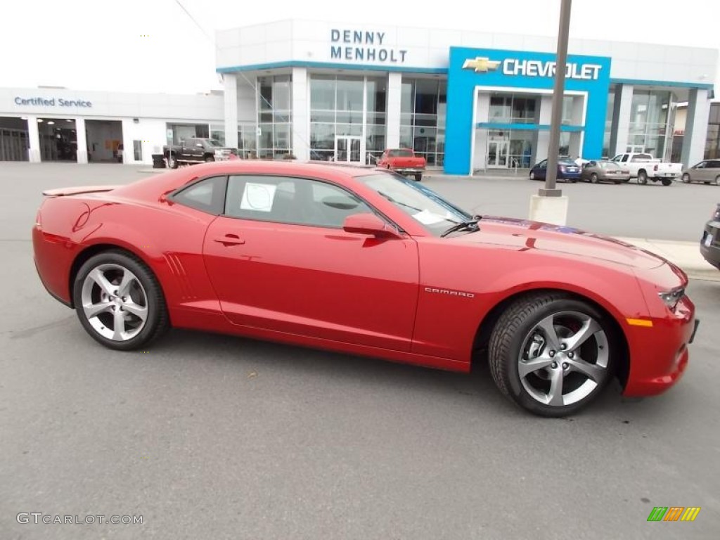 2014 Camaro LT/RS Coupe - Crystal Red Tintcoat / Black photo #2