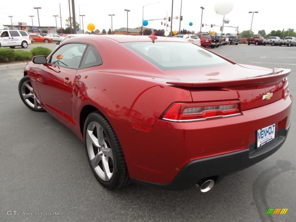 2014 Camaro LT/RS Coupe - Crystal Red Tintcoat / Black photo #5