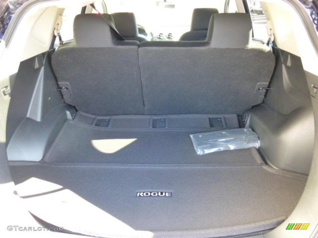 2013 Rogue S AWD - Black Amethyst / Black photo #12