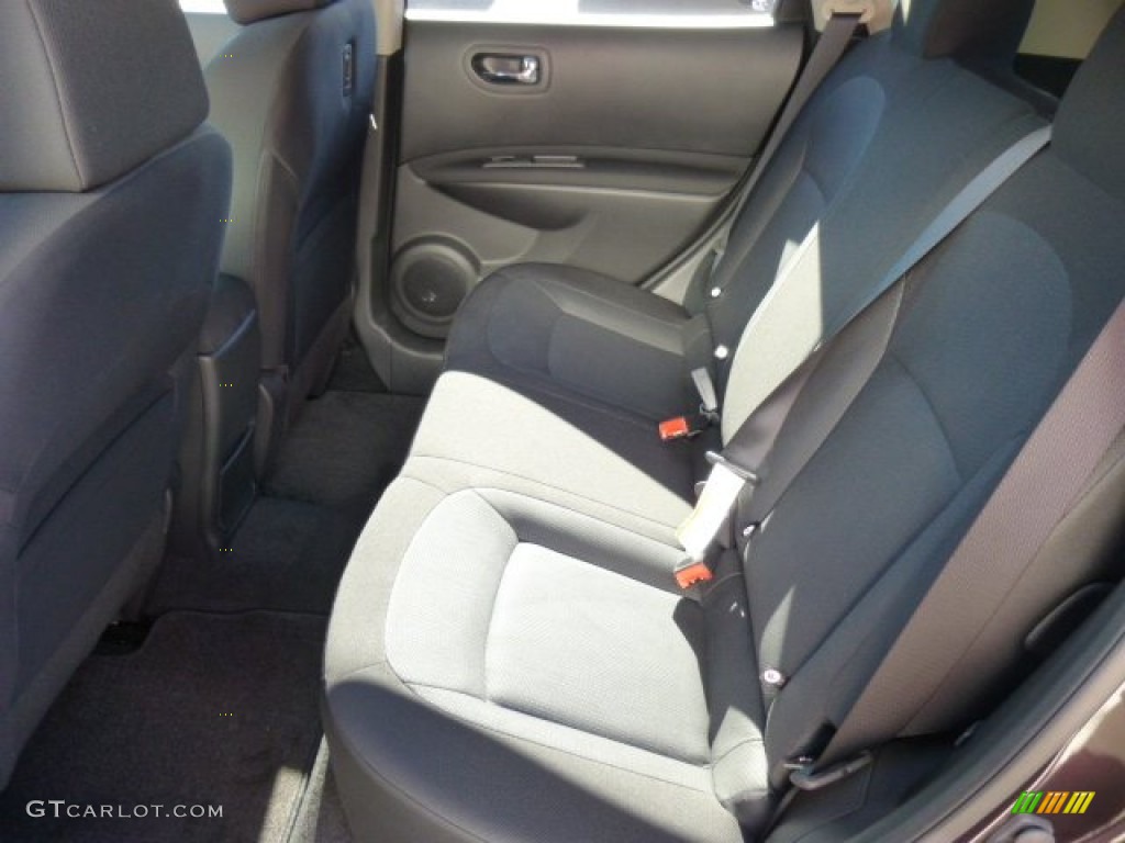 2013 Rogue S AWD - Black Amethyst / Black photo #13