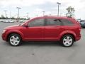 2010 Inferno Red Crystal Pearl Coat Dodge Journey SXT AWD  photo #3