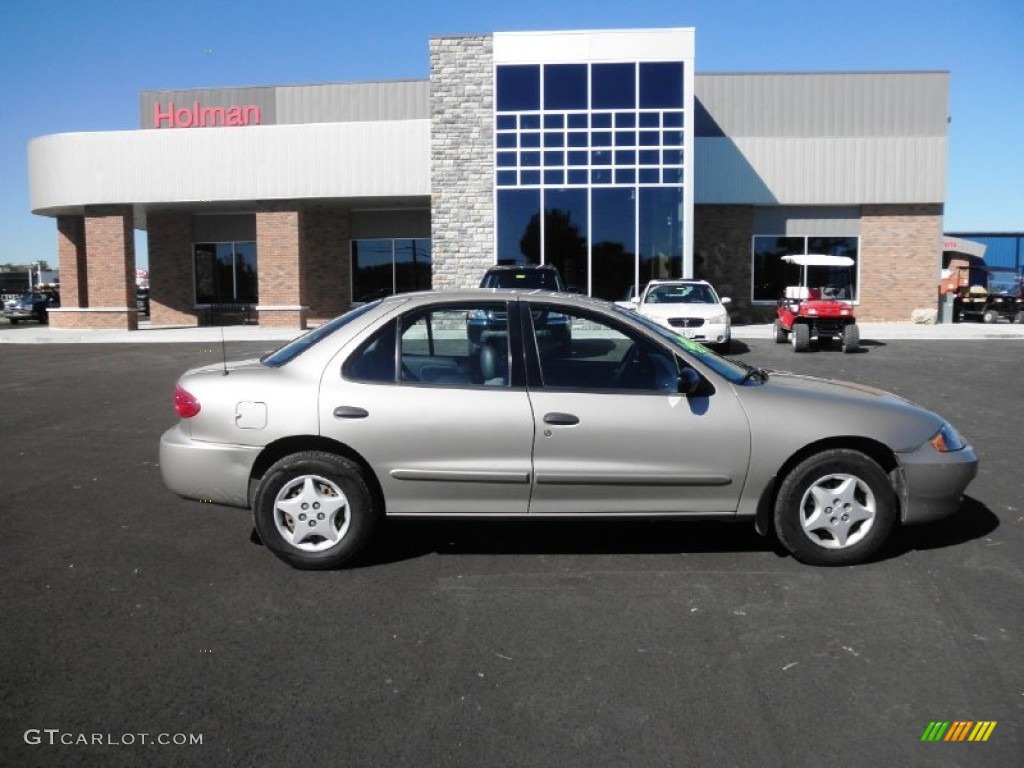 2004 Cavalier Sedan - Sandrift Metallic / Graphite photo #1