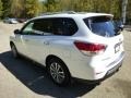 2014 Moonlight White Nissan Pathfinder SV AWD  photo #4