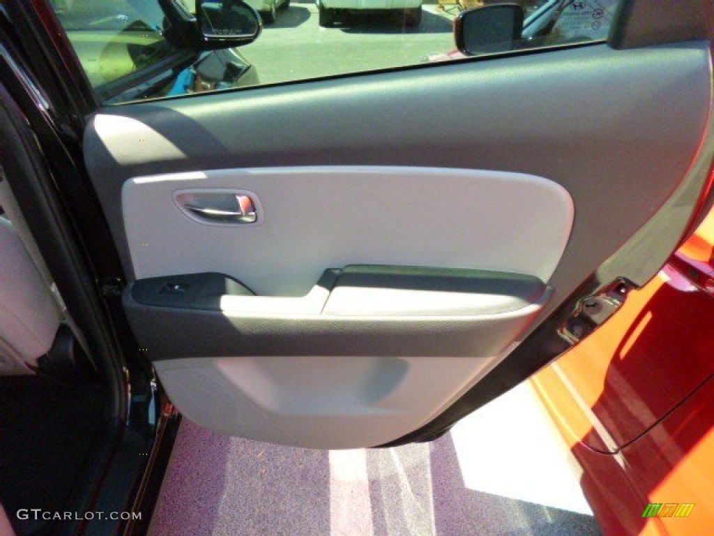 2010 Elantra GLS - Ebony Black / Gray photo #13