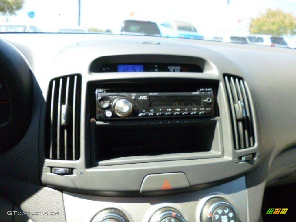 2010 Elantra GLS - Ebony Black / Gray photo #18