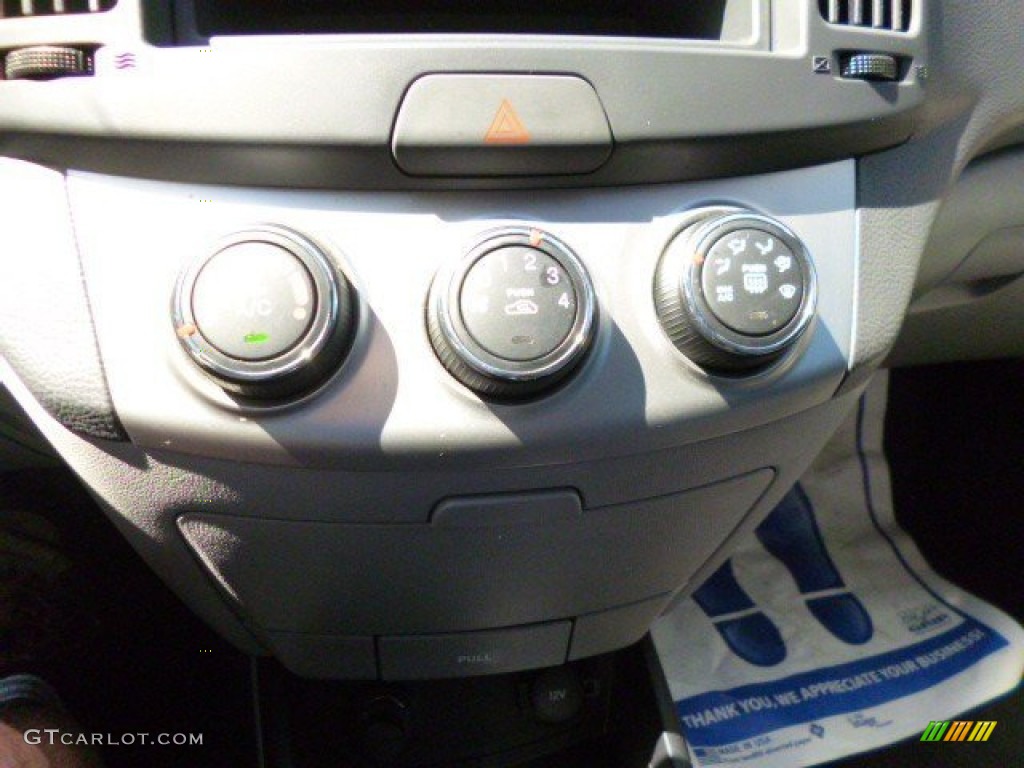 2010 Elantra GLS - Ebony Black / Gray photo #19