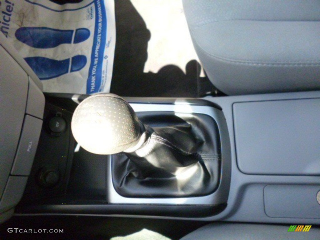 2010 Elantra GLS - Ebony Black / Gray photo #20