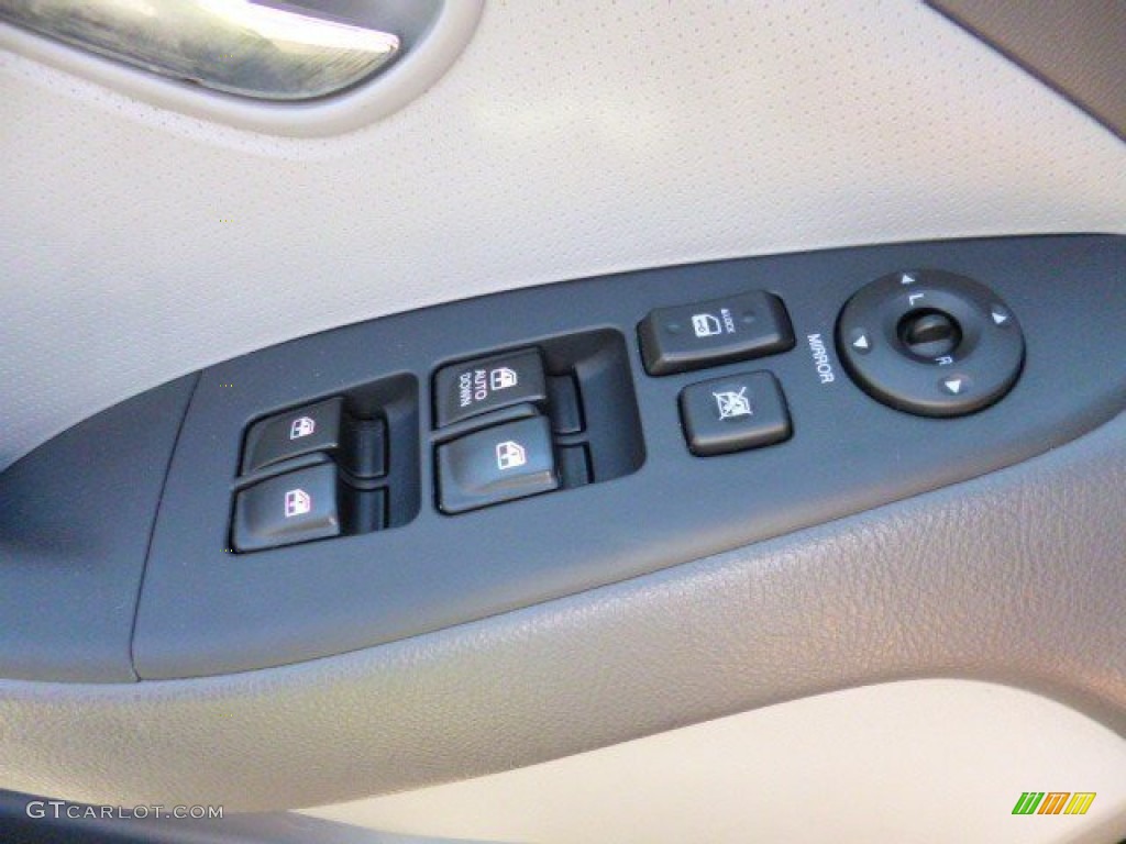 2010 Elantra GLS - Ebony Black / Gray photo #21