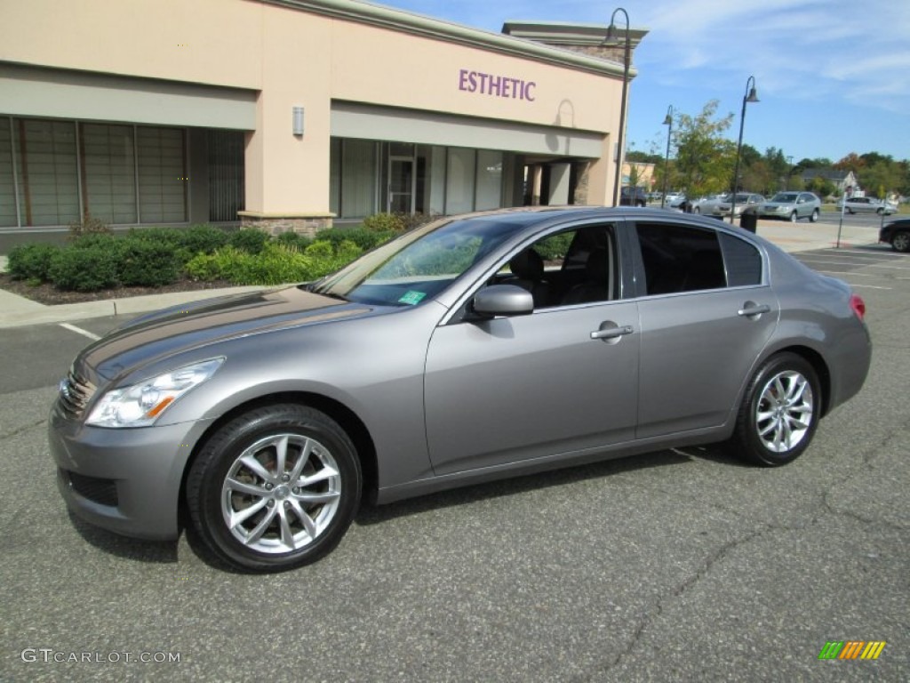 2007 G 35 x Sedan - Platinum Graphite Metallic / Graphite Black photo #1