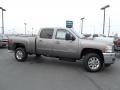 2014 Graystone Metallic Chevrolet Silverado 3500HD LTZ Crew Cab 4x4  photo #2