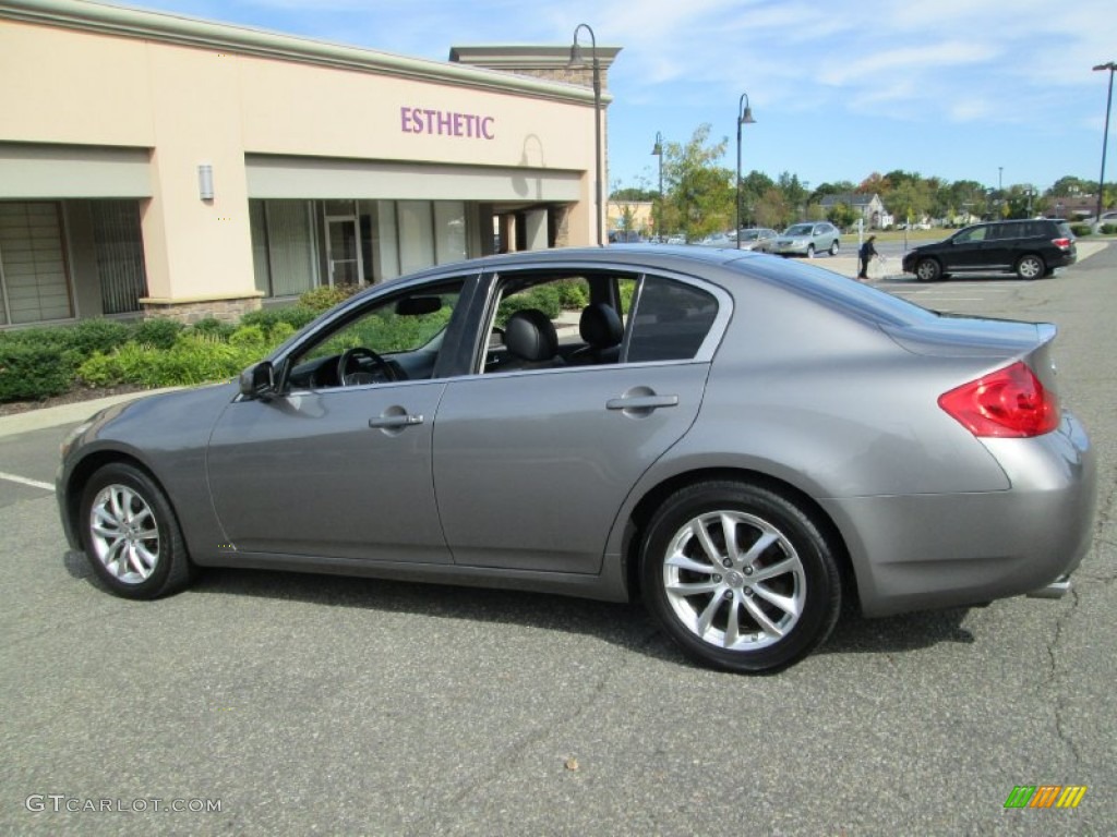 2007 G 35 x Sedan - Platinum Graphite Metallic / Graphite Black photo #5