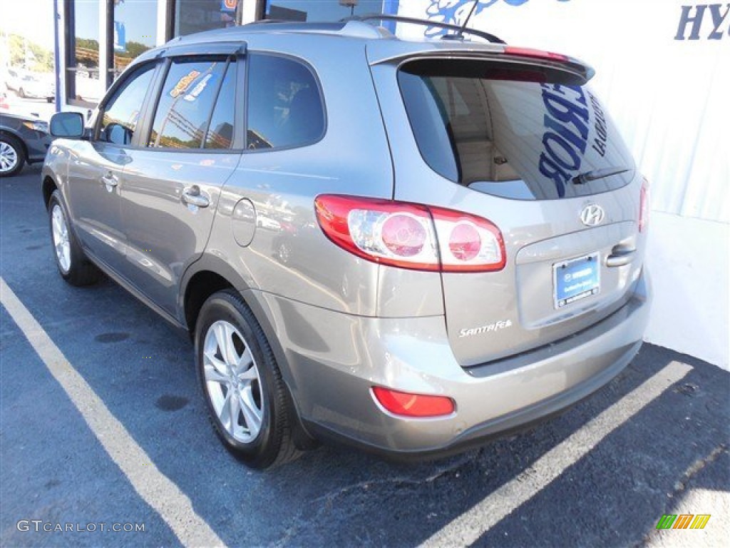 2012 Santa Fe SE V6 - Mineral Gray / Gray photo #7