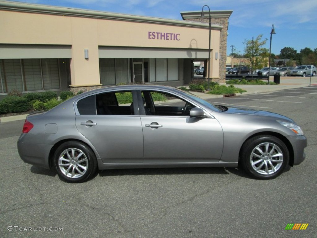 2007 G 35 x Sedan - Platinum Graphite Metallic / Graphite Black photo #10