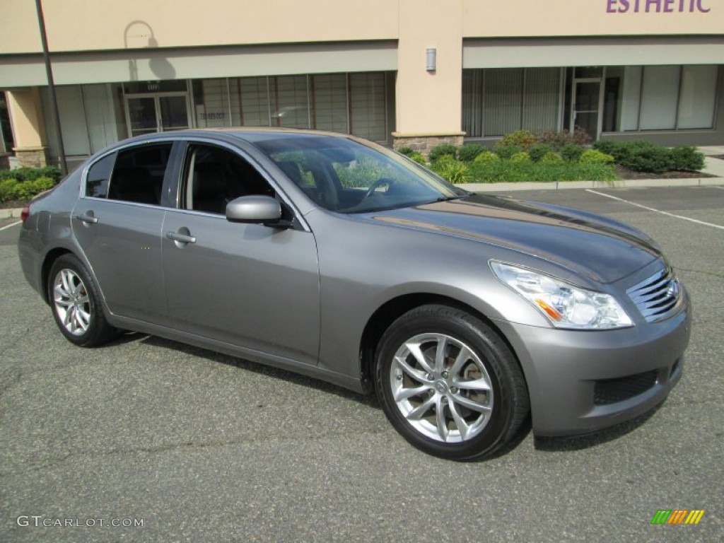 2007 G 35 x Sedan - Platinum Graphite Metallic / Graphite Black photo #11