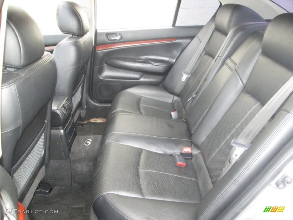 Graphite Black Interior 2007 Infiniti G 35 x Sedan Photo #86654803