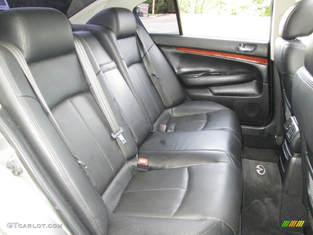 2007 Infiniti G 35 x Sedan Rear Seat Photo #86654827
