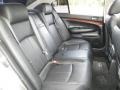 2007 Infiniti G Graphite Black Interior Rear Seat Photo