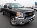 2014 Black Chevrolet Silverado 2500HD LT Crew Cab 4x4  photo #1