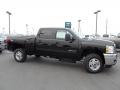 2014 Black Chevrolet Silverado 2500HD LT Crew Cab 4x4  photo #2