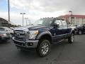 Dark Blue Pearl - F350 Super Duty Lariat SuperCab 4x4 Photo No. 2