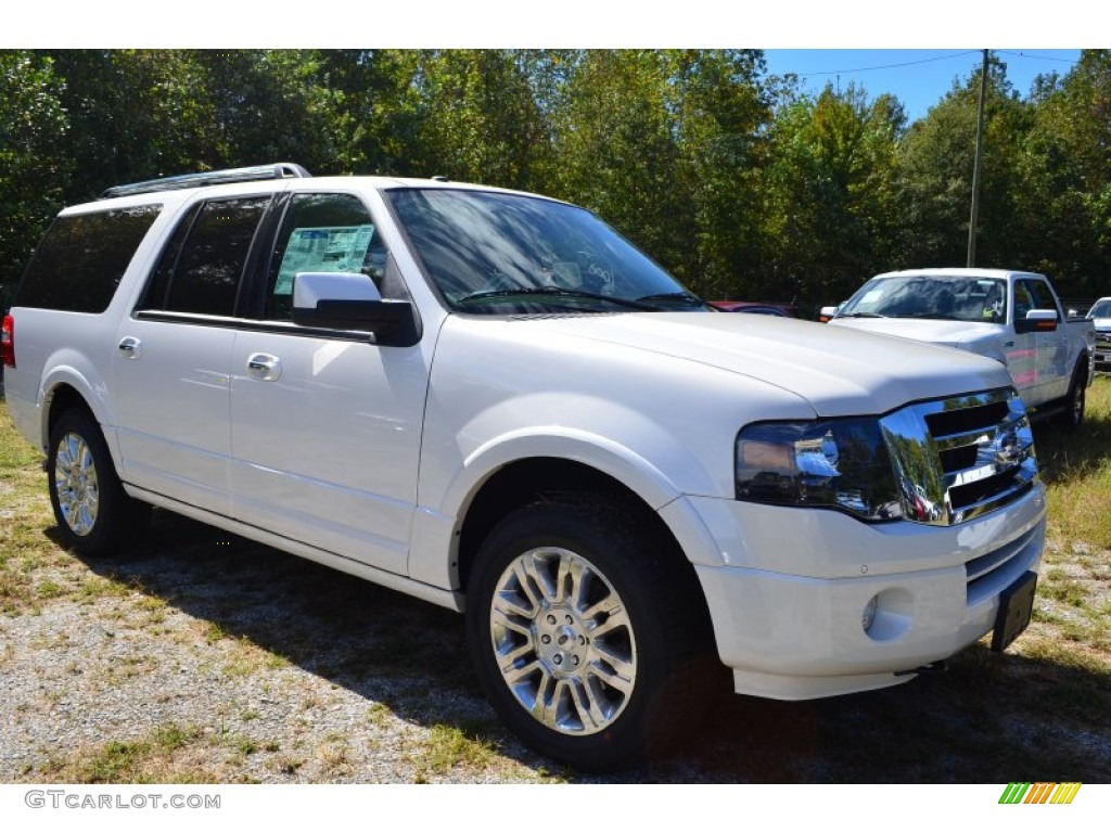 2014 Expedition EL Limited 4x4 - White Platinum / Stone photo #1