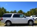 2014 White Platinum Ford Expedition EL Limited 4x4  photo #2