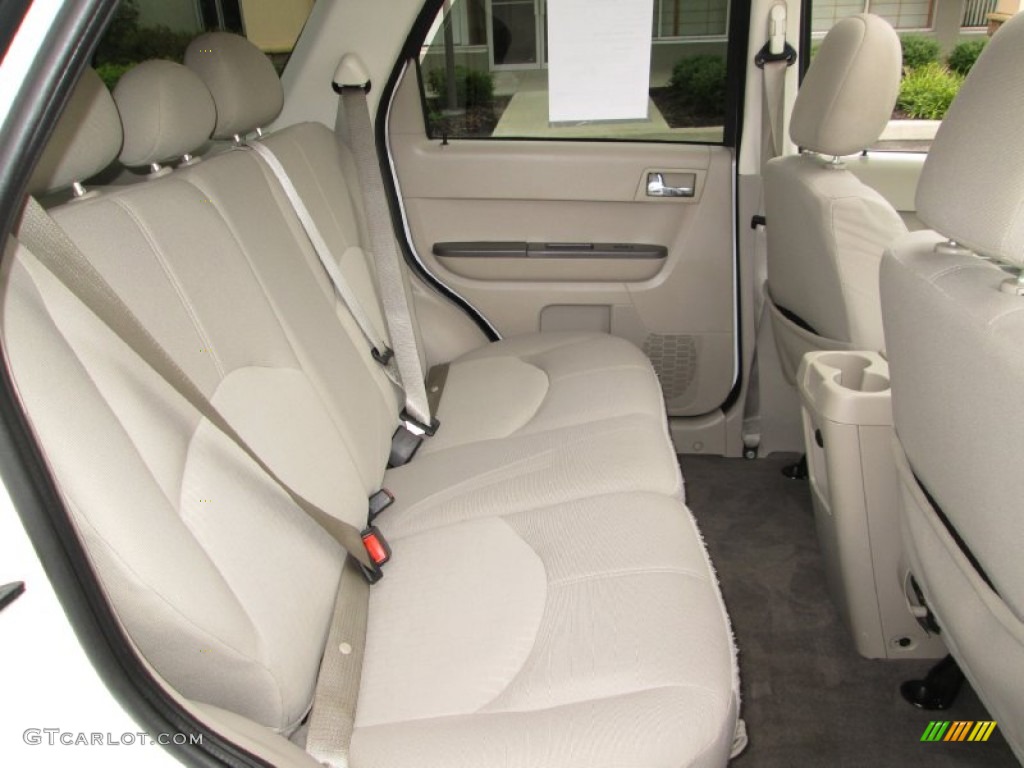 2008 Mercury Mariner V6 4WD Rear Seat Photos