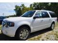 2014 White Platinum Ford Expedition EL Limited 4x4  photo #3