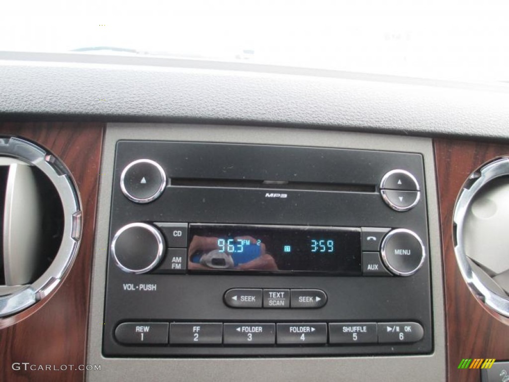 2011 Ford F350 Super Duty Lariat SuperCab 4x4 Audio System Photo #86655675
