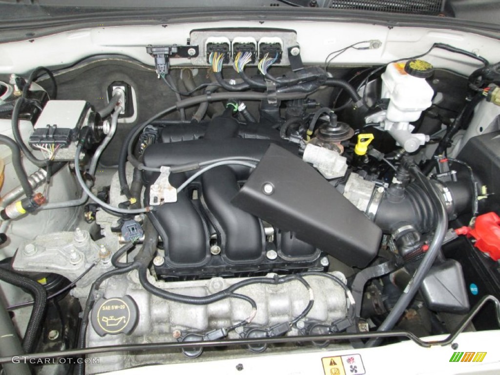 2008 Mercury Mariner V6 4WD Engine Photos