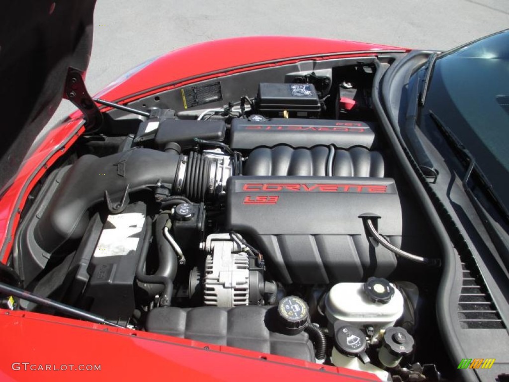 2009 Chevrolet Corvette Coupe Engine Photos