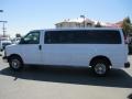 2013 Summit White Chevrolet Express LT 3500 Passenger Van  photo #3